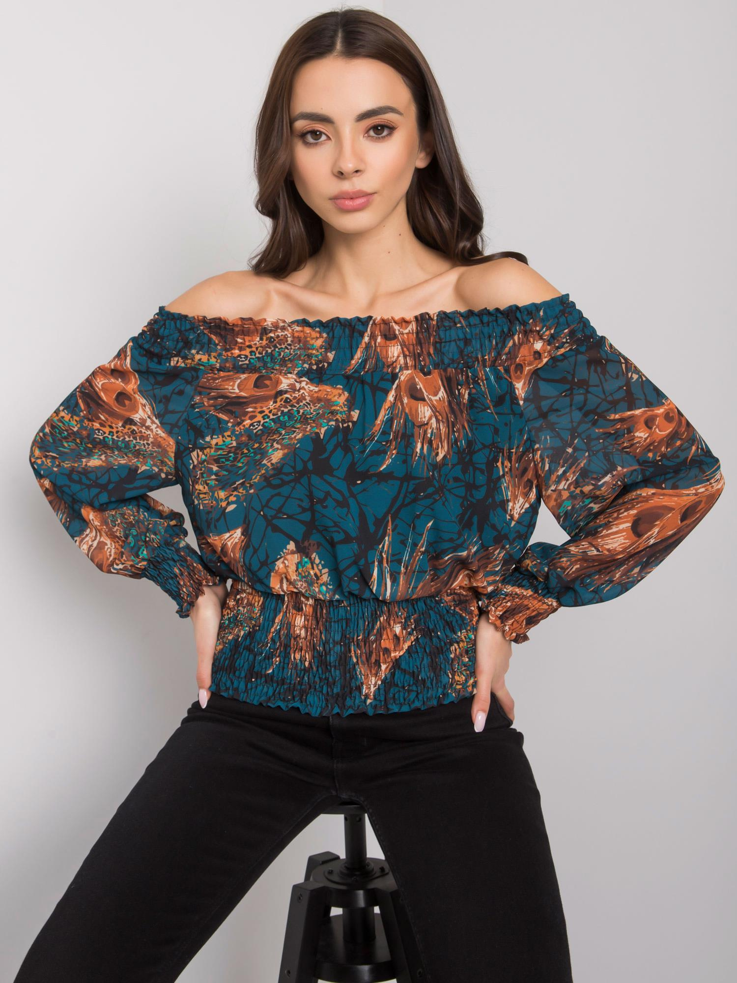 Bluzka , morski - ITALY MODA
