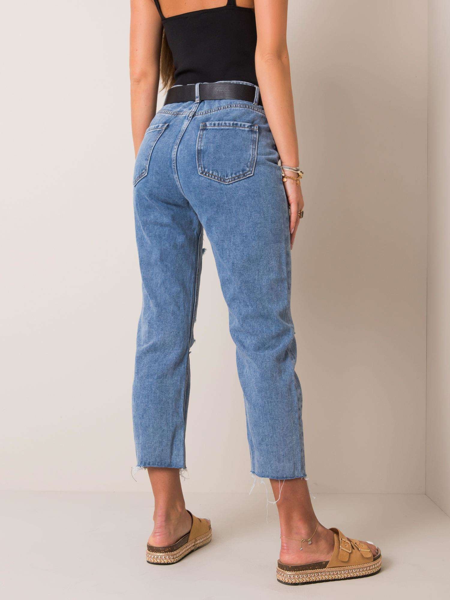 Spodnie jeans , niebieski - Factory Price