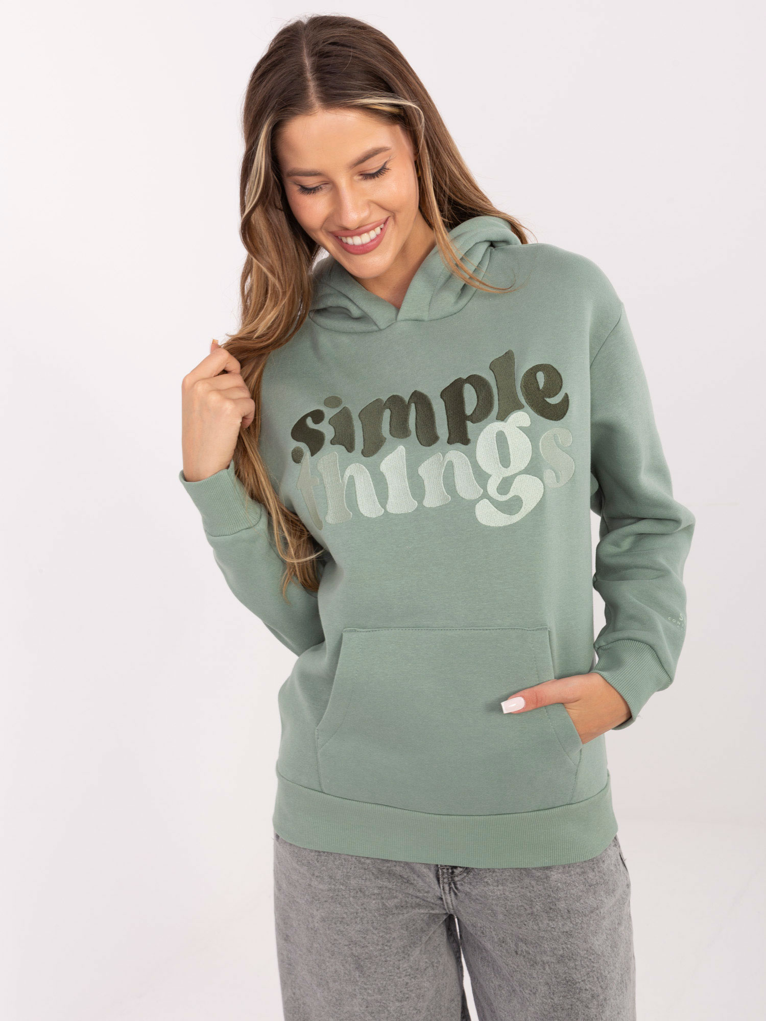 Bluza , pistacjowy - Sublevel