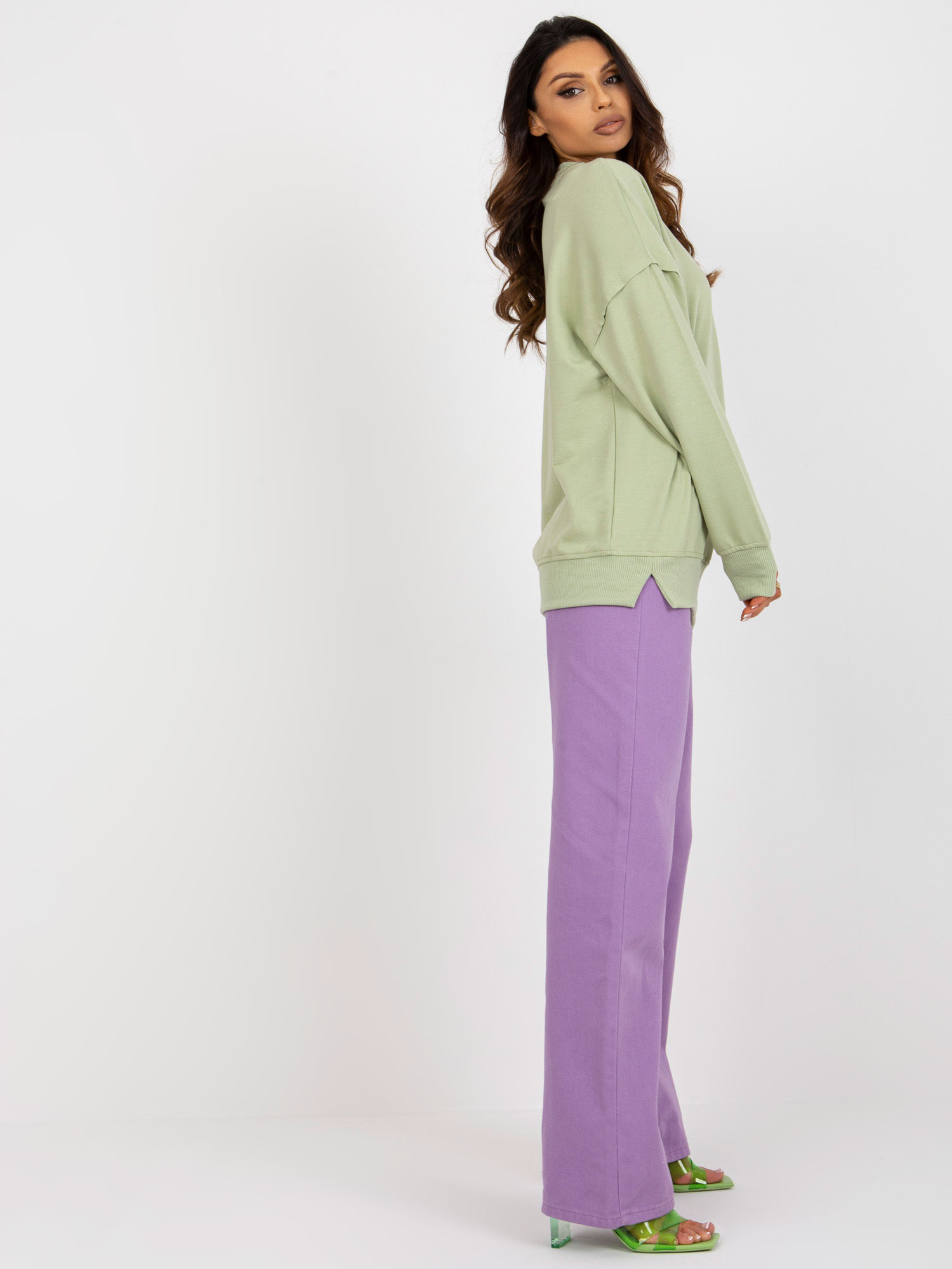 Bluza , pistacjowy - MARIQUITA