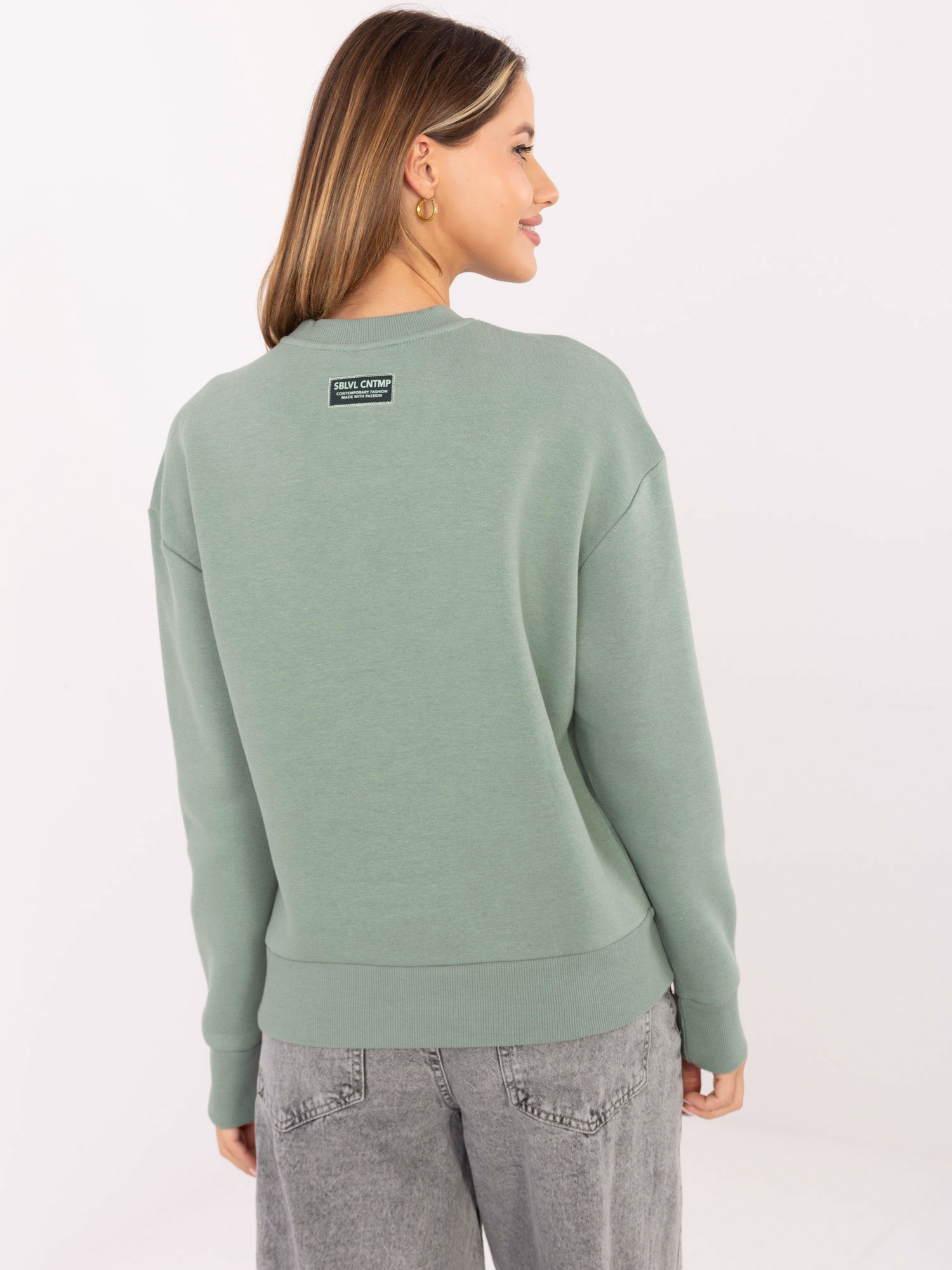 Bluza , pistacjowy - Sublevel