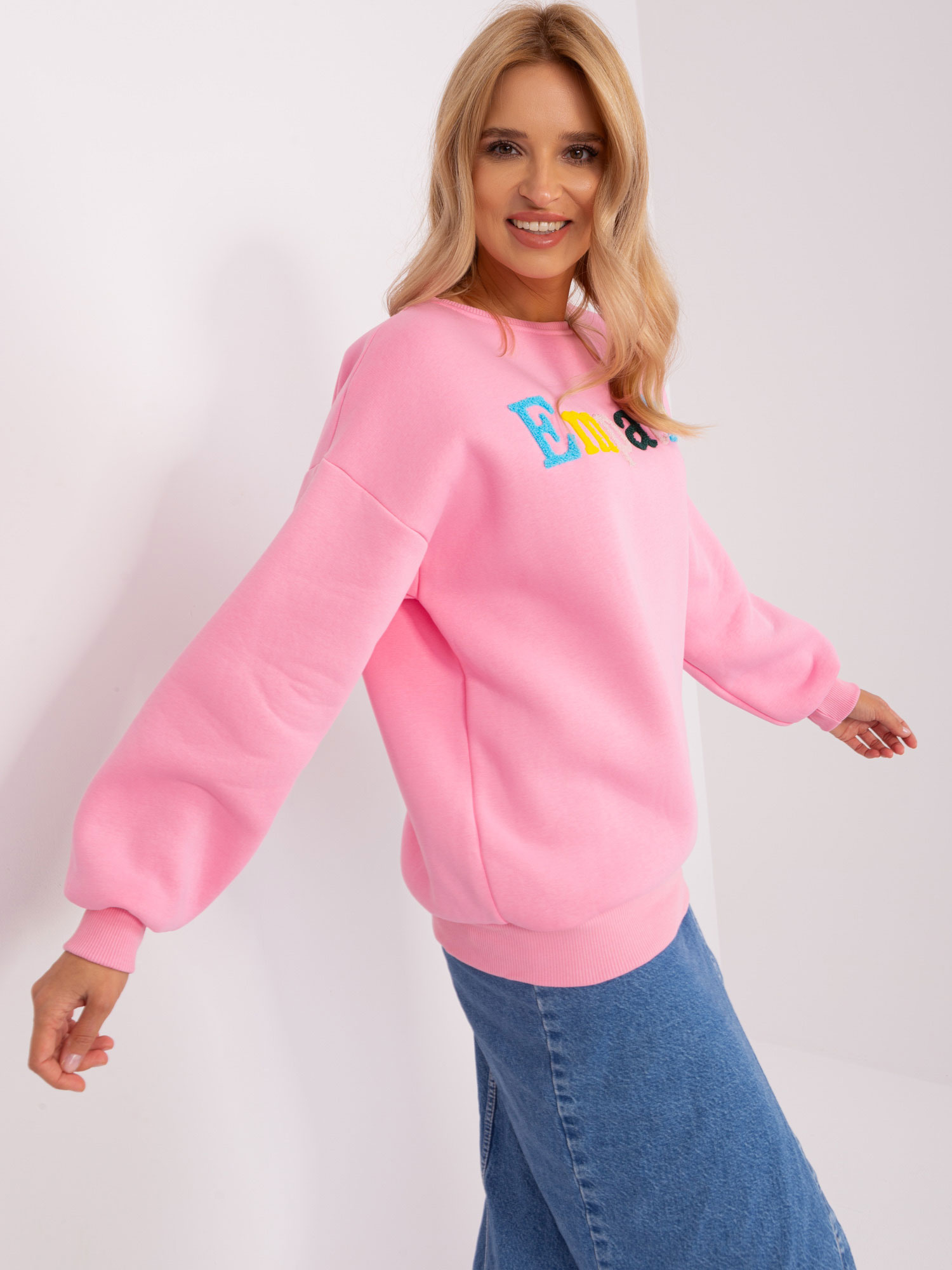 Bluza , różowy - Wow Donna