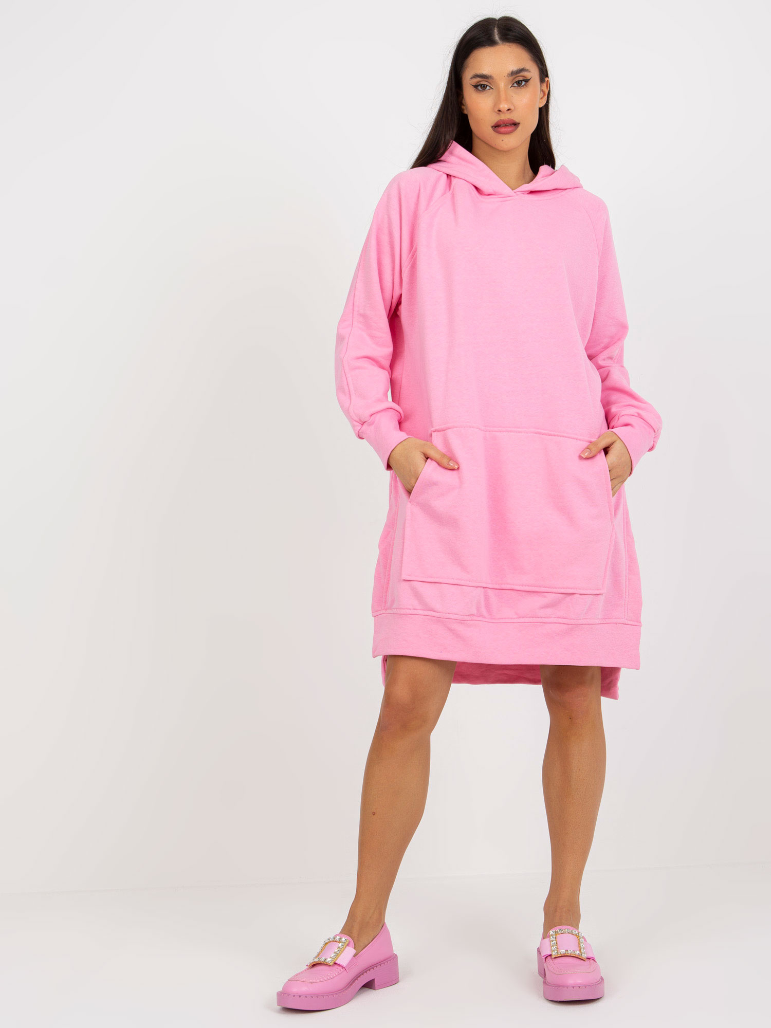 Bluza , różowy - ex moda