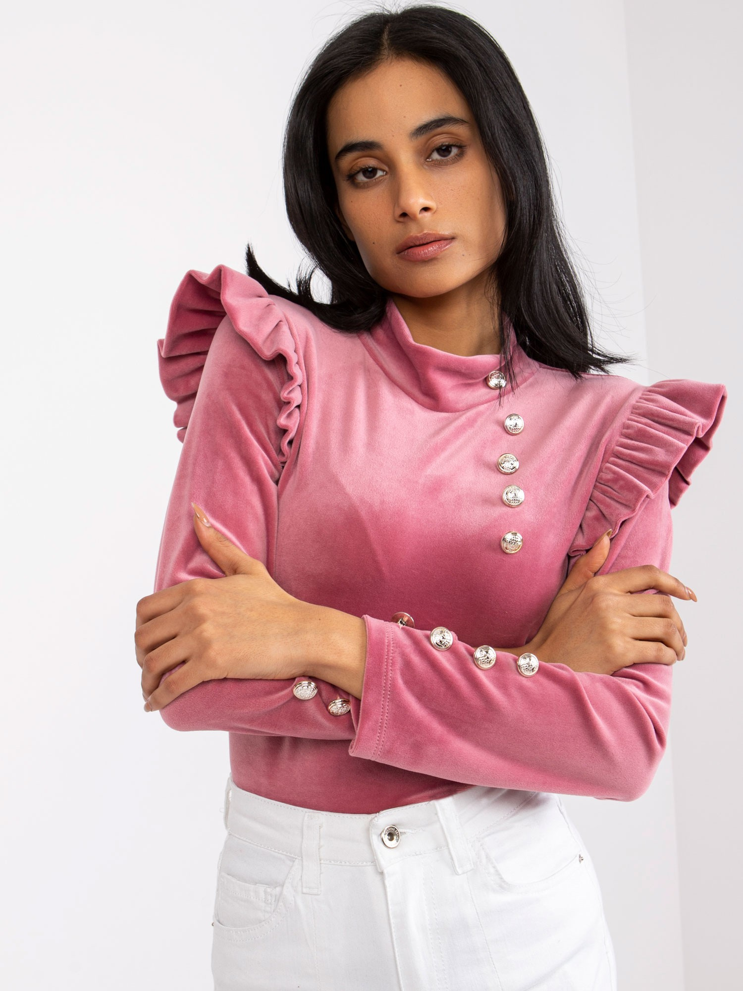Bluzka , ciemny różowy - ITALY MODA
