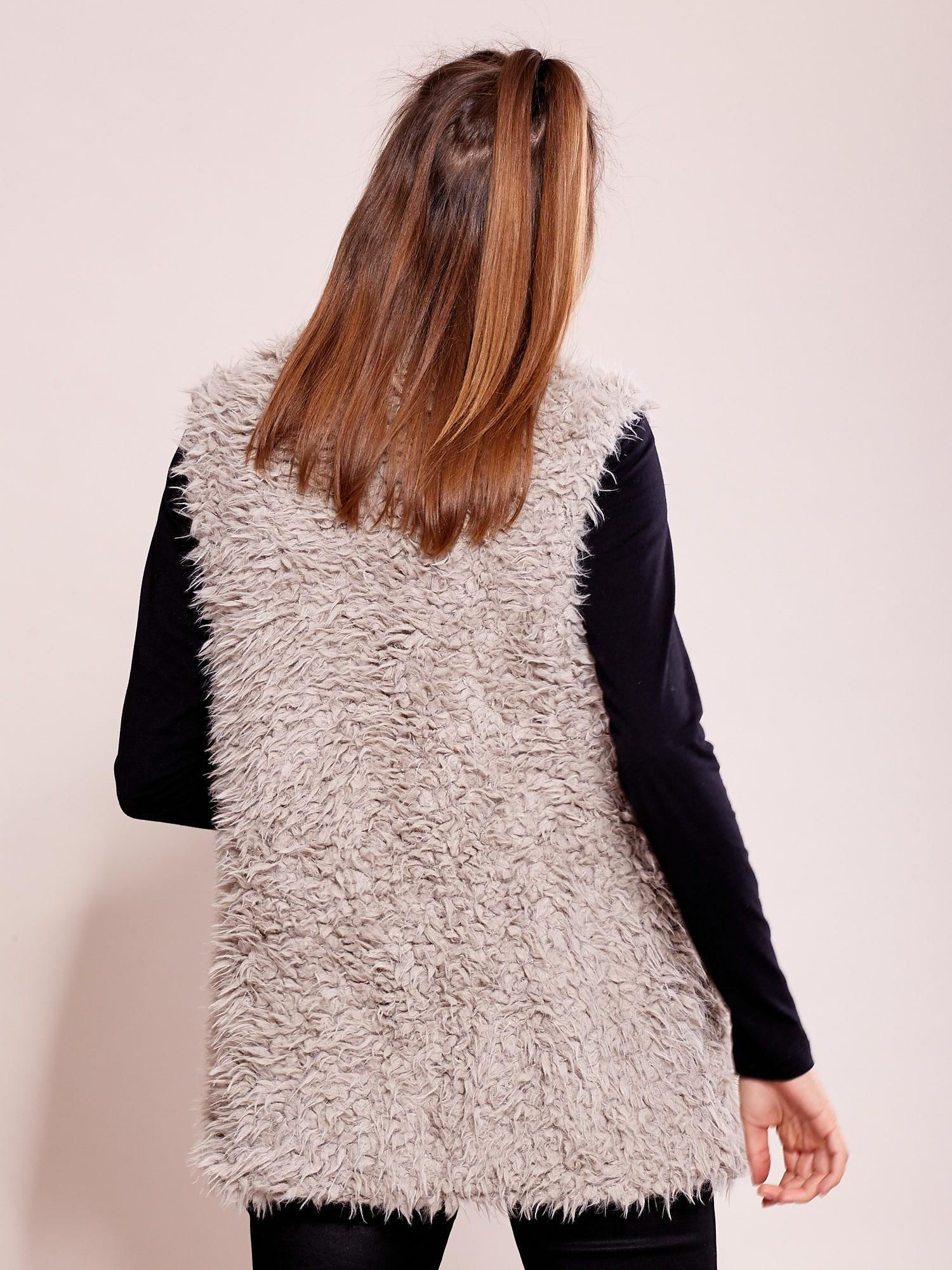 Kamizelka , szary - Wool Fashion Italia