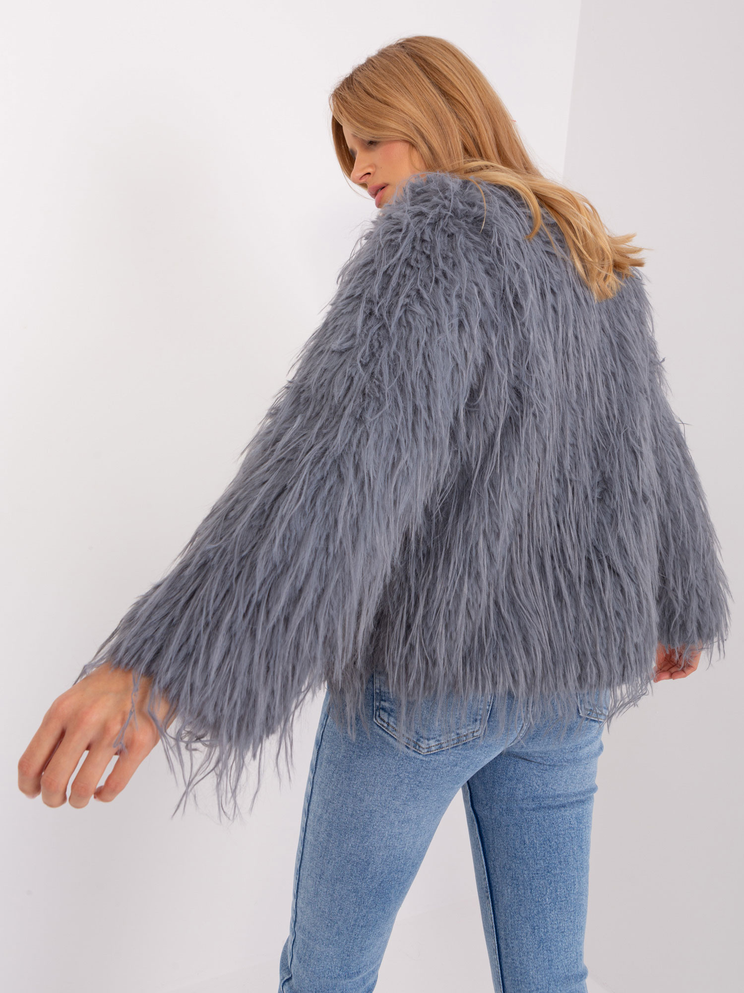 Kurtka , szary - Wool Fashion Italia