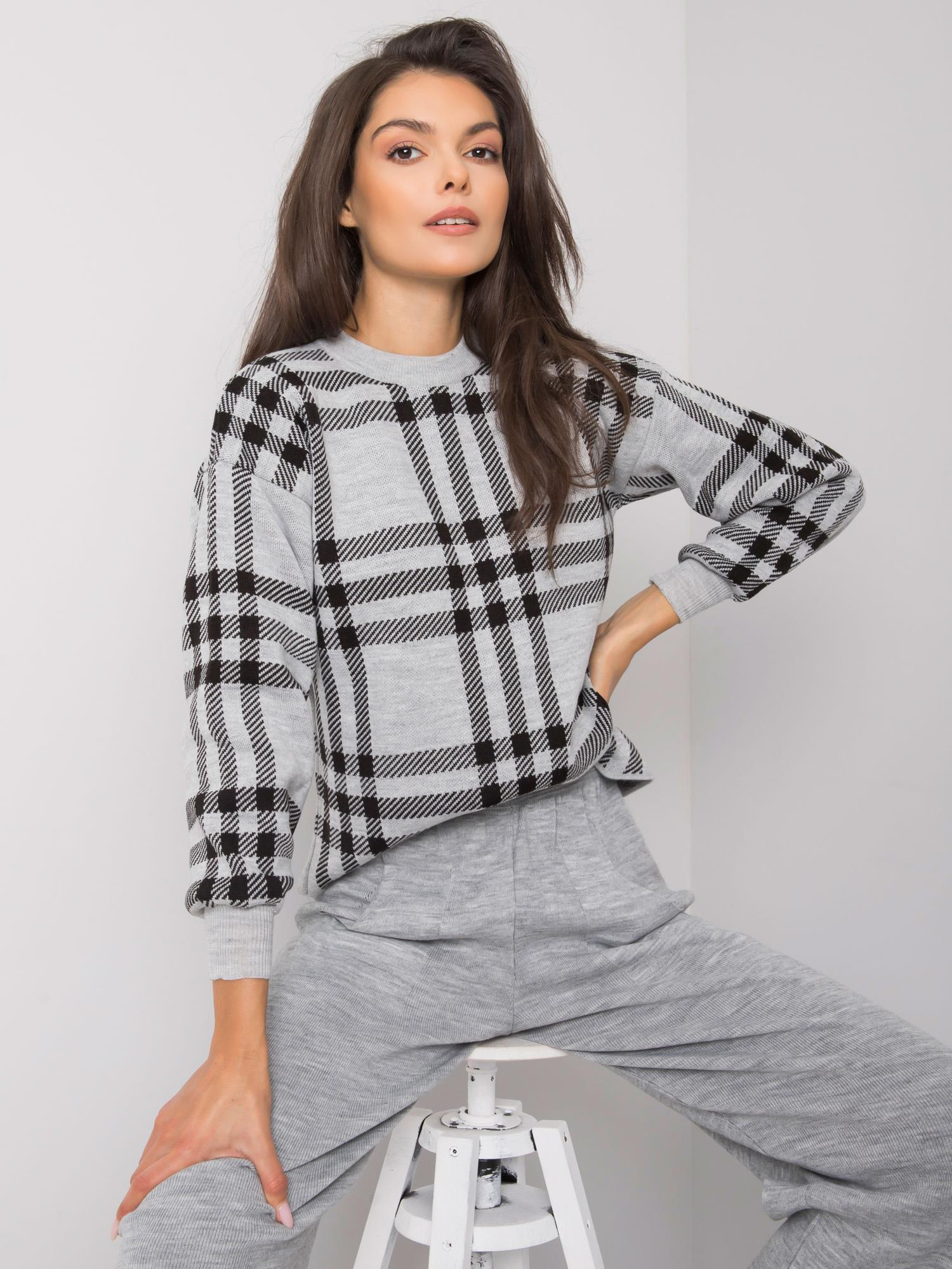 Komplet , szary - RUE PARIS