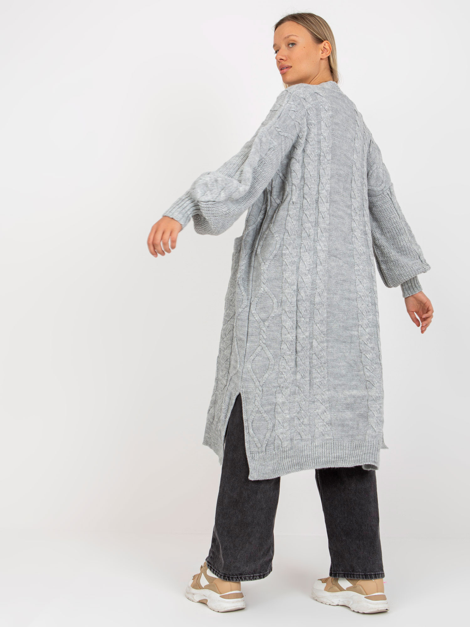 Sweter , szary - RUE PARIS
