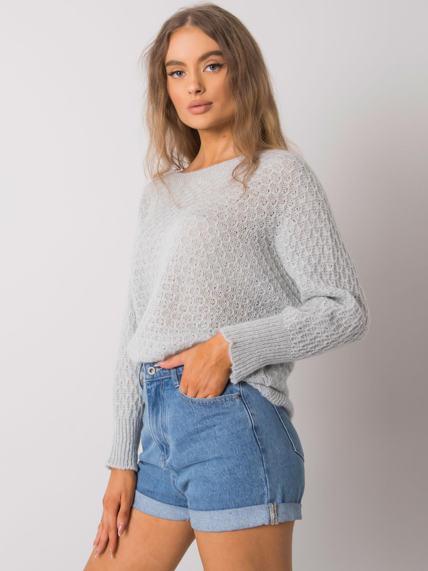 Sweter , szary - Och Bella