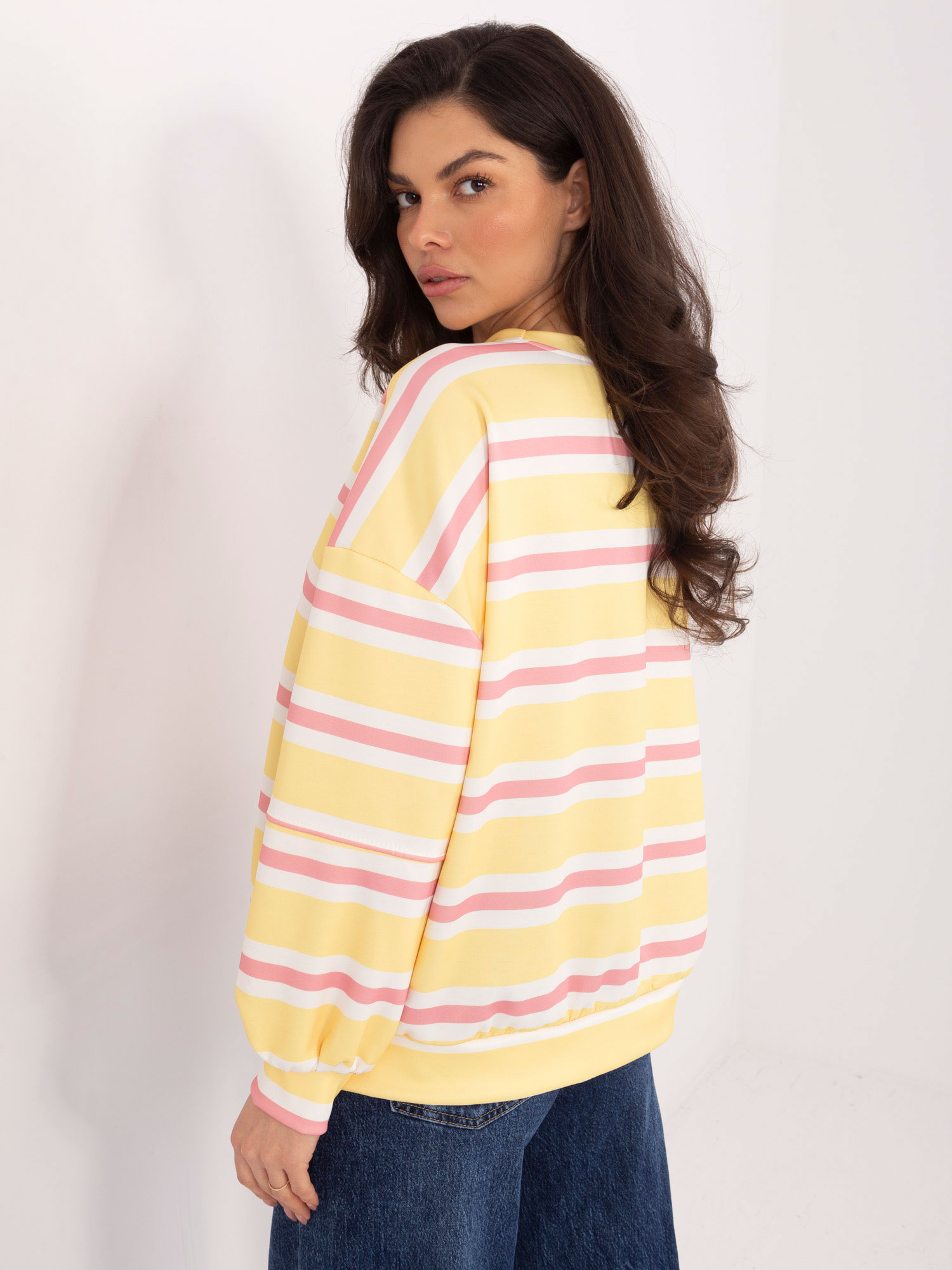 Bluza , żółty - ITALY MODA - obrazek 3